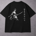 Camiseta Oversized 404 – Samurai - Preta